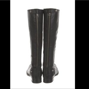 Frye boots: Melissa button back zip, black, size 6.5